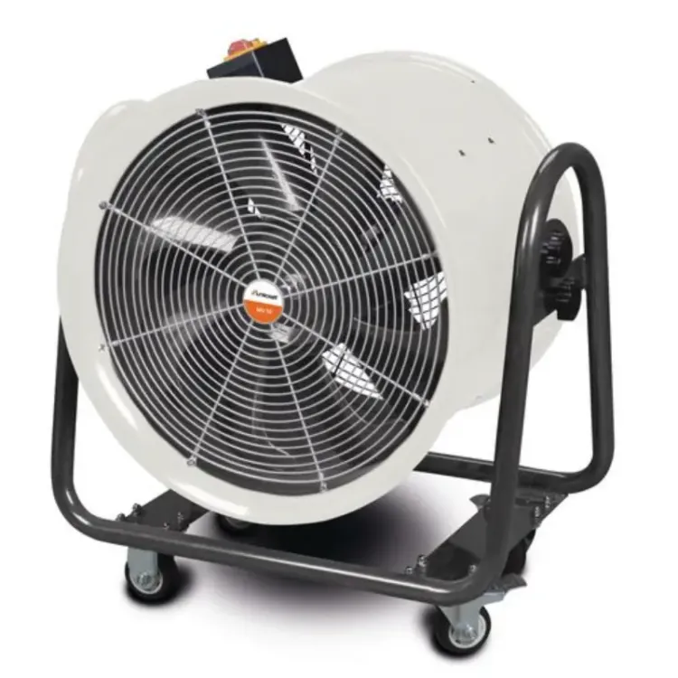 Ventilador Móvel UNICRAFT 1100W 230V 500mm 9000m³/min